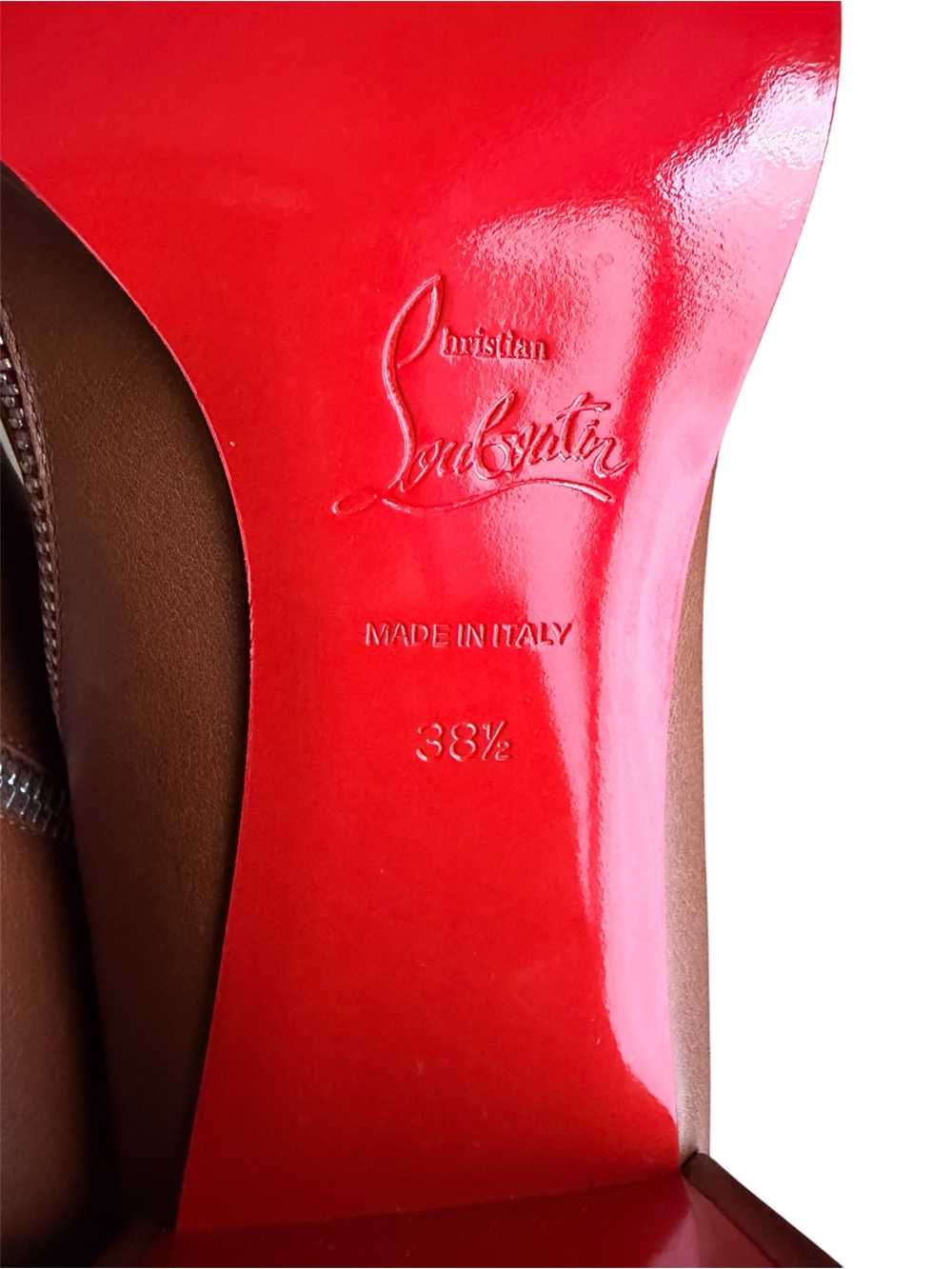 Christian Louboutin CL zip leather boots RETAIL 1,495 - Picture 9 of 11